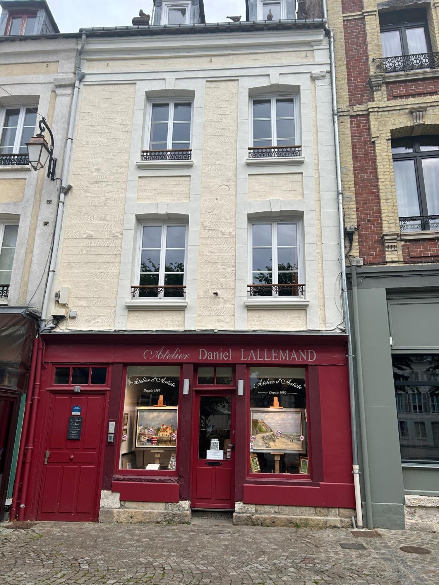Le Duplex Ou L'Appart D'Agnes" Honfleur Exterior foto
