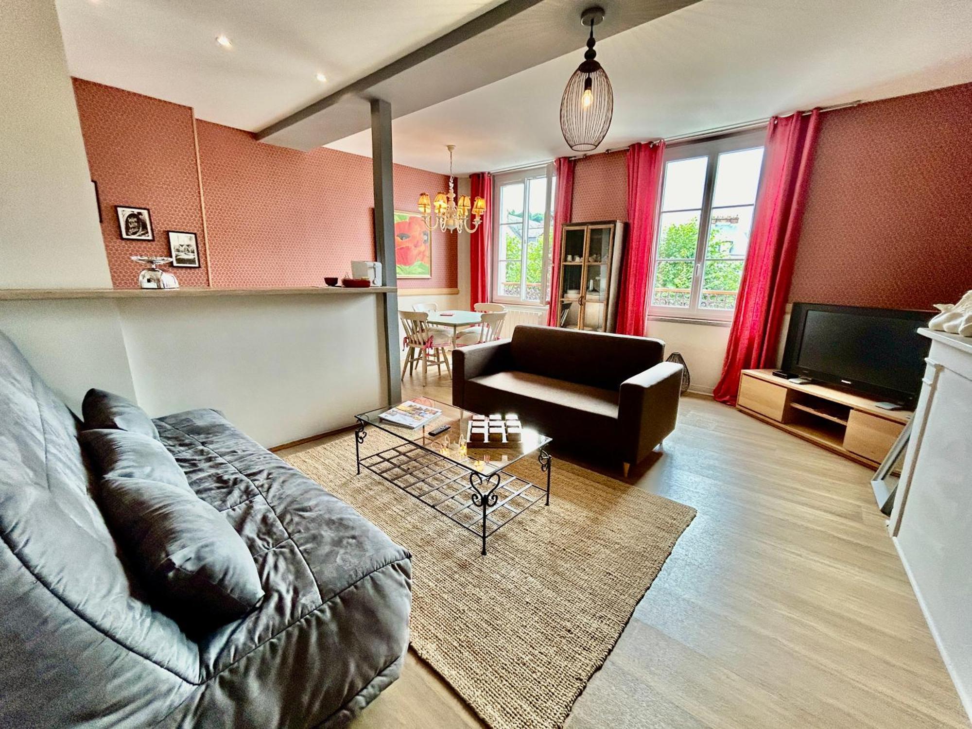 Le Duplex Ou L'Appart D'Agnes" Honfleur Exterior foto